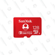 SanDisk 128 GB microSD card | $28 | Newegg